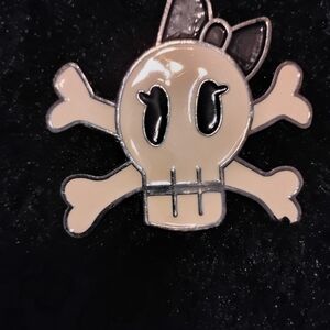 Skull and Crossbones Belt Buckle